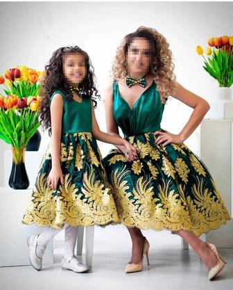 Платья мама дочка новые!