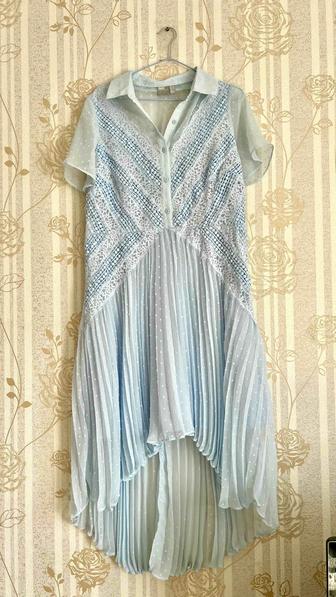 Платье Asos голубое