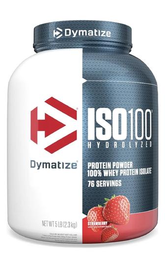 Протеин Dymatize ISO100 (изолят, клубника) 2.3 кг