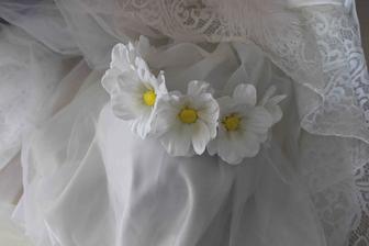 Ободок из ромашек