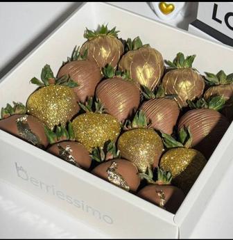 Клубника в бельгийском шоколаде в Шымкенте