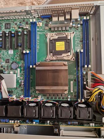 Сервер Supermicro 1U Xeon E5-2650 v4 64GB ECC SSD ДЦ