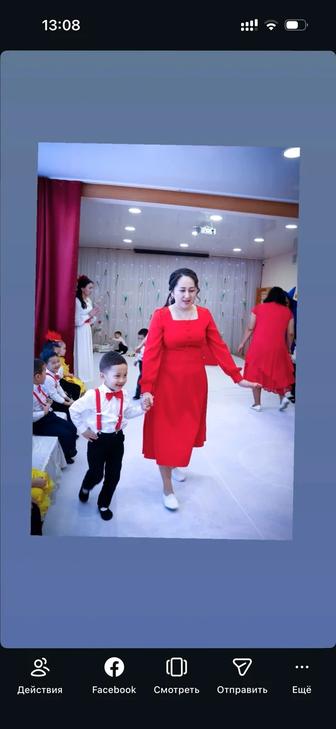 Продам красное платье за 5 тыс