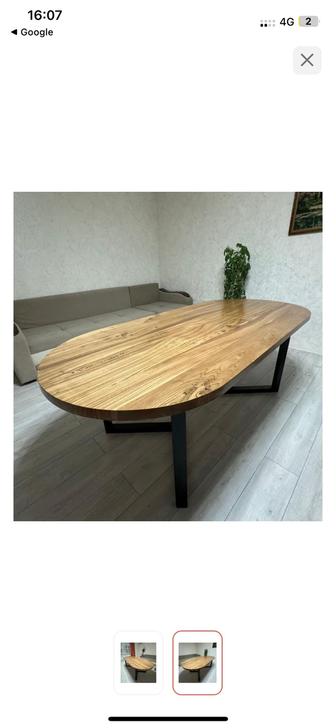 Срочно продам овальный стол
