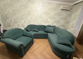 Продам мягкую мебель диван и кресло