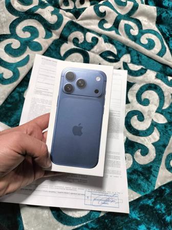 Айфон 17 про 256гб синий цвет запечатанный