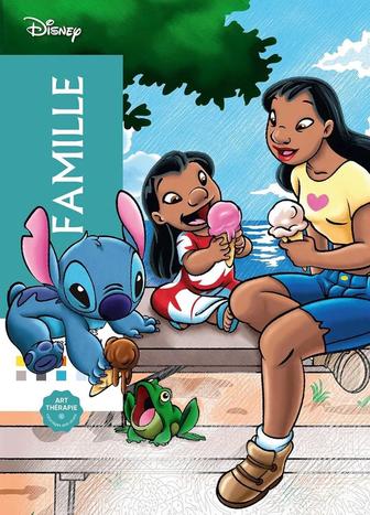 Раскраска Coloriages Mysteres Disney PDF Famille