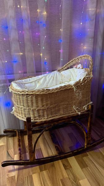 Плетеная люлька ( ручная работа)