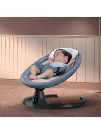 Продам детский стульчик и электро шезлонг доп новорожденных с музыкой.