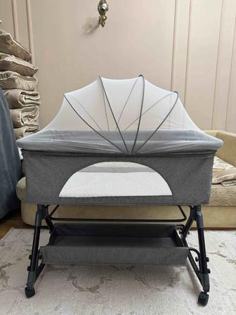 детский манеж-кровать