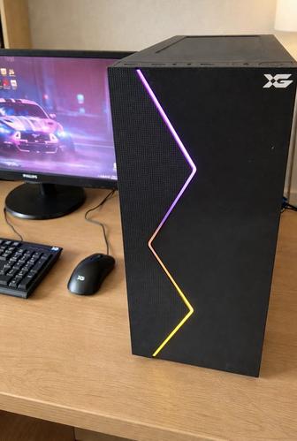 Игровой ПК с монитором i5-4460/GTX 1050 Ti 4GB/ОЗУ 12 Гб/SSD
