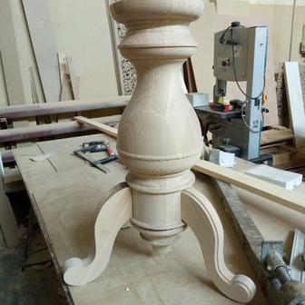 Токарные работы по дереву