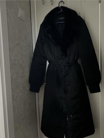 Зимняя куртка с норковым воротником