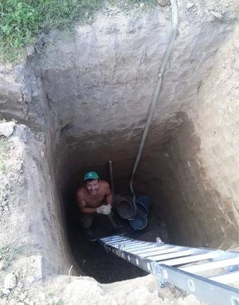 Септик, туалет, траншея