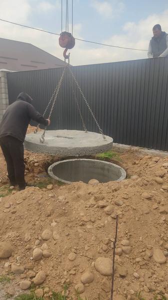 Копка траншей, септик,сантехника