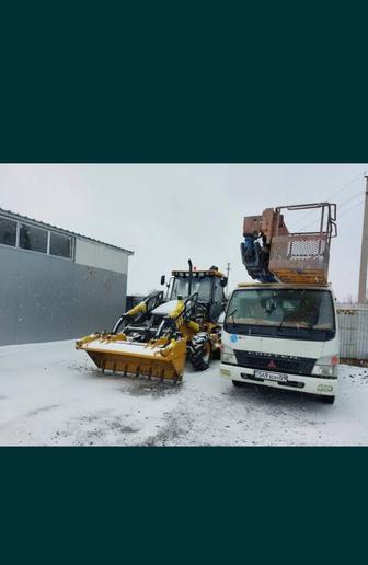 Услуги автовышки высота подъема корзины 22 метра