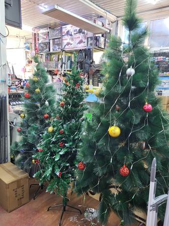 Ёлки искусственные. Зеленые елки. Ёлки новогодние. Доставка. Самовывоз.