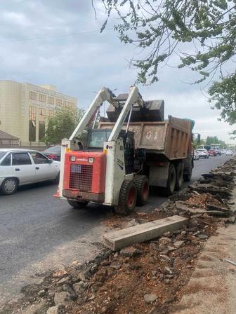 Аренда и услуги мини погрузчика Бобкэт