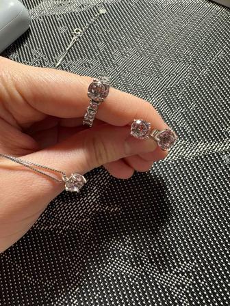 Набор из серебра 925 пробы