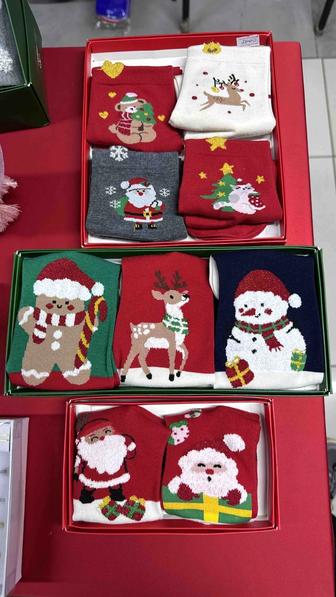 Носки новогодняя