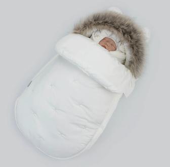 Детский зимний кокон/комбинезон