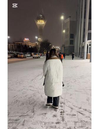 Пуховик зима