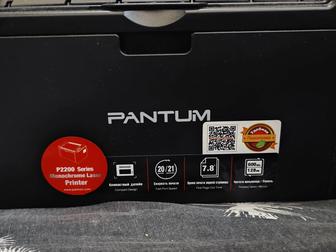 Принтер Pantum P2207 черный в отличном состоянии