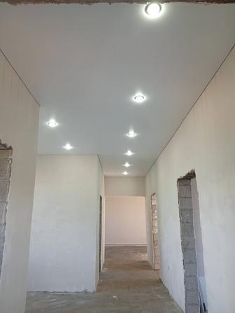 Натяжные потолки,ремонт