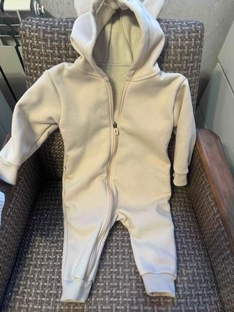 Флисовый комбинезон