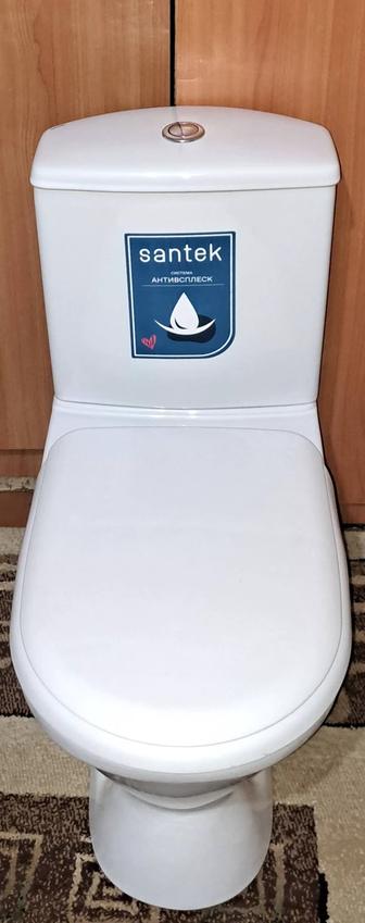 Унитаз Santek Алькор в идеальном состоянии б/у.