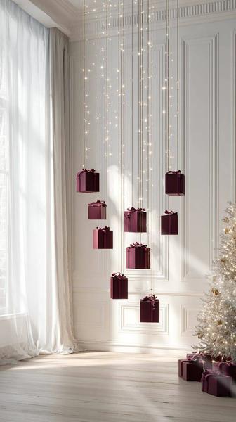 Оформление новогодней елки. Монтаж