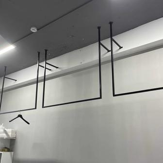 Рейлы, оборудование для магазина, примерочная