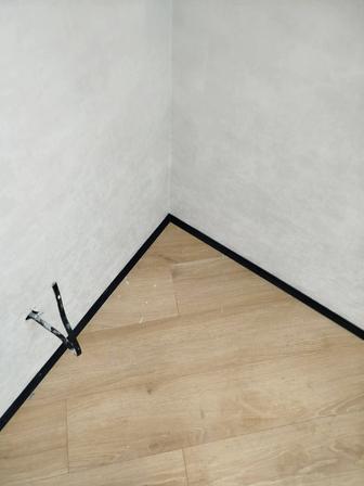 Установка любых видов плинтуса , ( МДФ , полиуретан, пластиковые, алюминиев