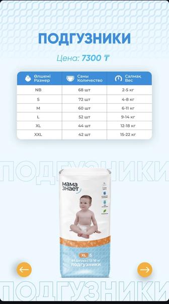 Подгузники и трусики от Baybee и Мама знает. Хоз средства от Мама знает