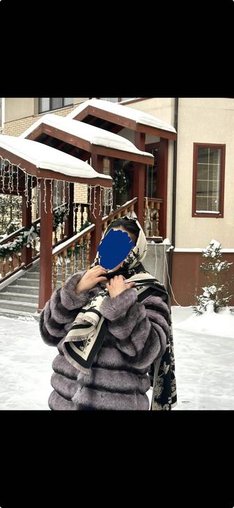 Шуба под шиншиллу экошуба