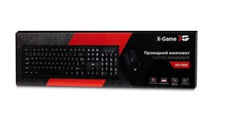 Клавиатура мышь X-Game XD-1100OUB, Black, USB. Новое.