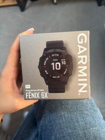 Мультиспортивные часы Garmin Fenix 6X Pro - черные