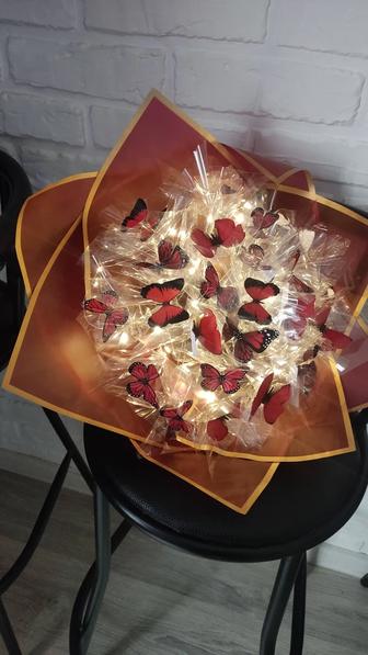 Букеты из бабочек