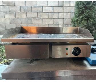 Гриль поверхность нержавейка в рабочем состоянии, в наличии 2 шт