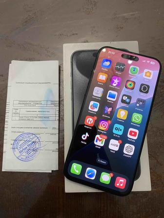 Айфон 15 про макс / IPhone 15 pro max 256gb