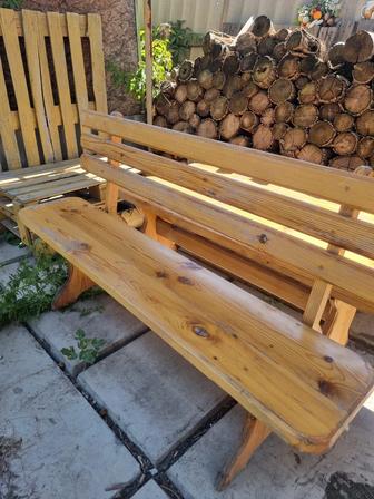 Лавочки из натуральной сосны