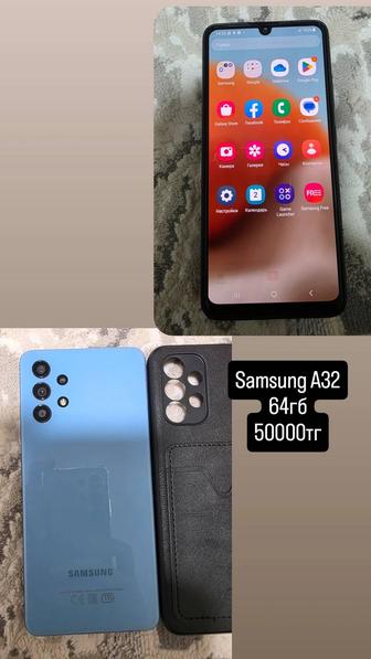 Самсунг А32 64гб барлыгы жасап тур