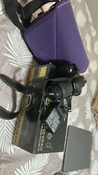 Продам фотоаппарат D3100 18-55 VR Kit