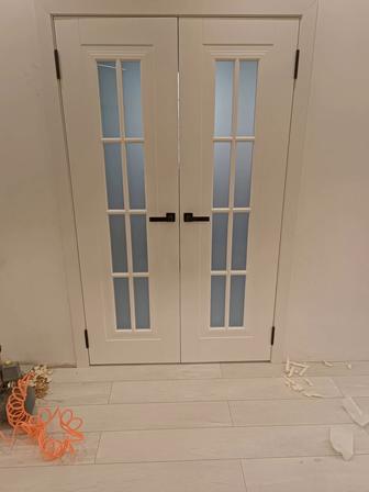 Межкомнатных дверей установка