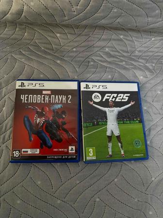 Игры Playstation 5, fifa 25, человек паук 2