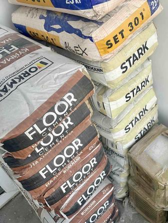 Штукатурка цементная, наливной пол