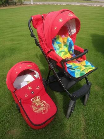 Фирменная Коляска детская CRISTIANO зима лето