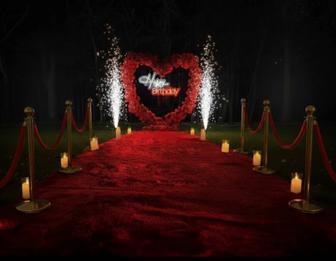 Сердце/Happy Birthday/Mary Me/ Поздравление с Днем Рождения