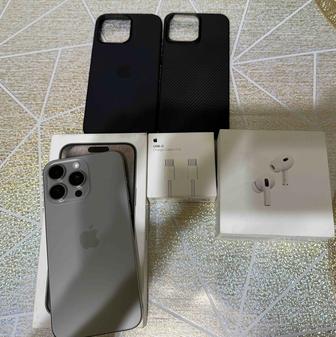 iphone 15 pro max natural titanium 256gb