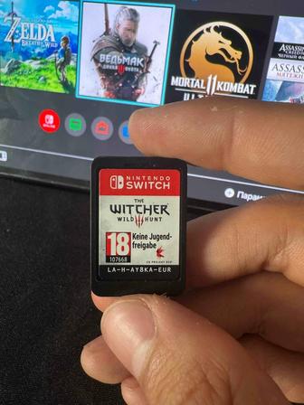 Ведьмак Witcher на Нинтендо картридж